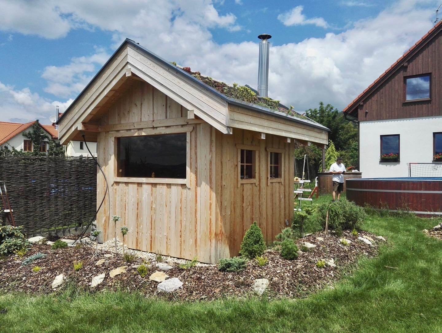 Venkovní Sauny / Saunové domky - Sauny Cypra